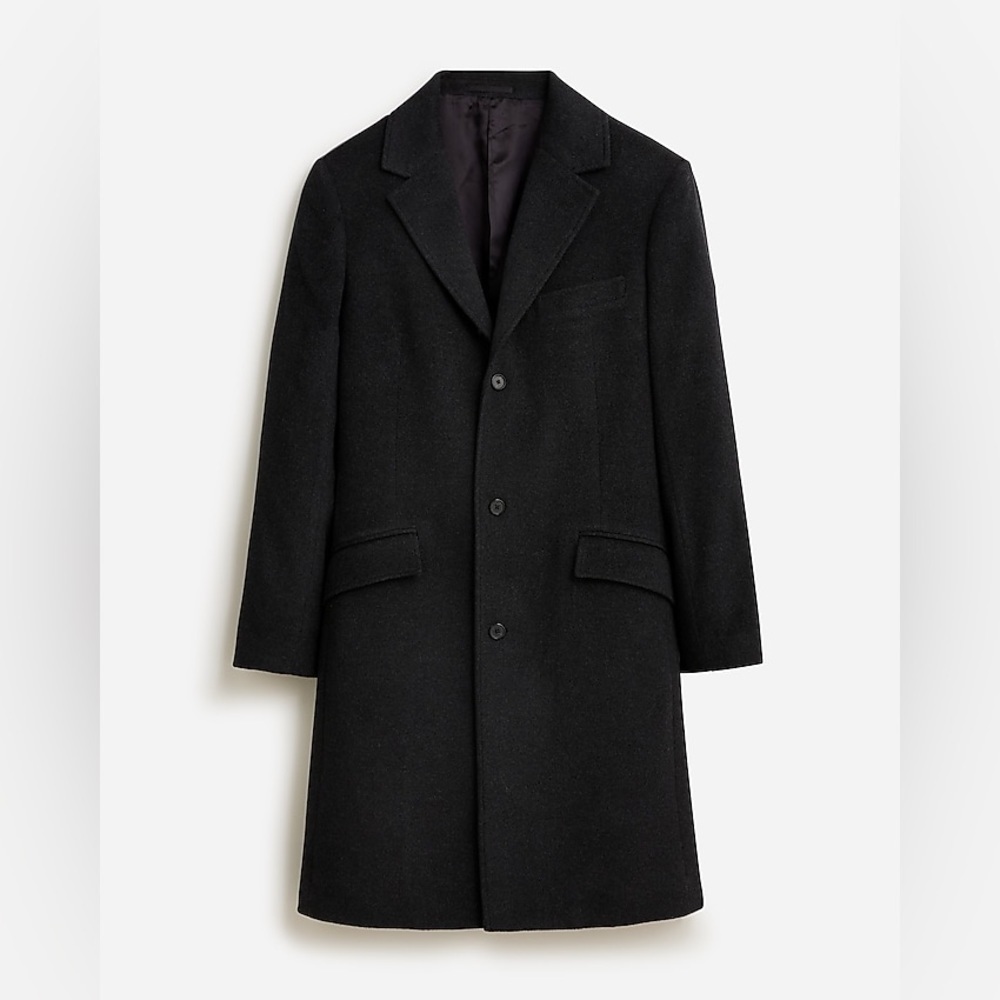J Crew Ludlow topcoat in wool blend BS469